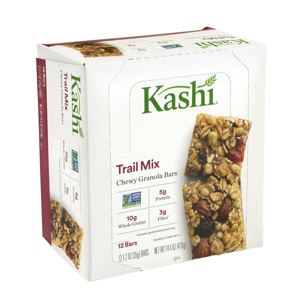 Kashi Trail Mix Chewy Granola Bars 12 Count, 2 Pack