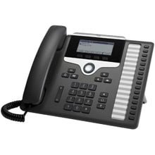 Load image into Gallery viewer, Cisco 7861 IP Phone - Corded - Wall Mountable - Charcoal - 16 x Total Line - VoIP - 3.5in - Enhanced User Connect License - 2 x Network (RJ-45) - PoE Ports