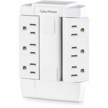 Load image into Gallery viewer, CyberPower GT600P Wall Tap Outlet - NEMA 5-15R Outlet(s), NEMA 5-15P Plug Type, Wall Tap Plug Style, White