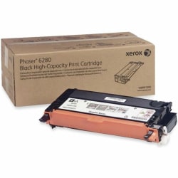 Xerox 6280 Black High Yield Toner Cartridge, 106R01395