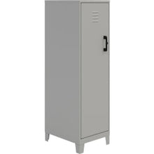 Load image into Gallery viewer, LYS SOHO Locker - 4 Shelve(s) - for Office, Home, Classroom, Playroom, Basement, Garage, Cloth, Sport Equipments, Toy, Game - Overall Size 53.4in x 14.3in x 18in - Silver - Steel