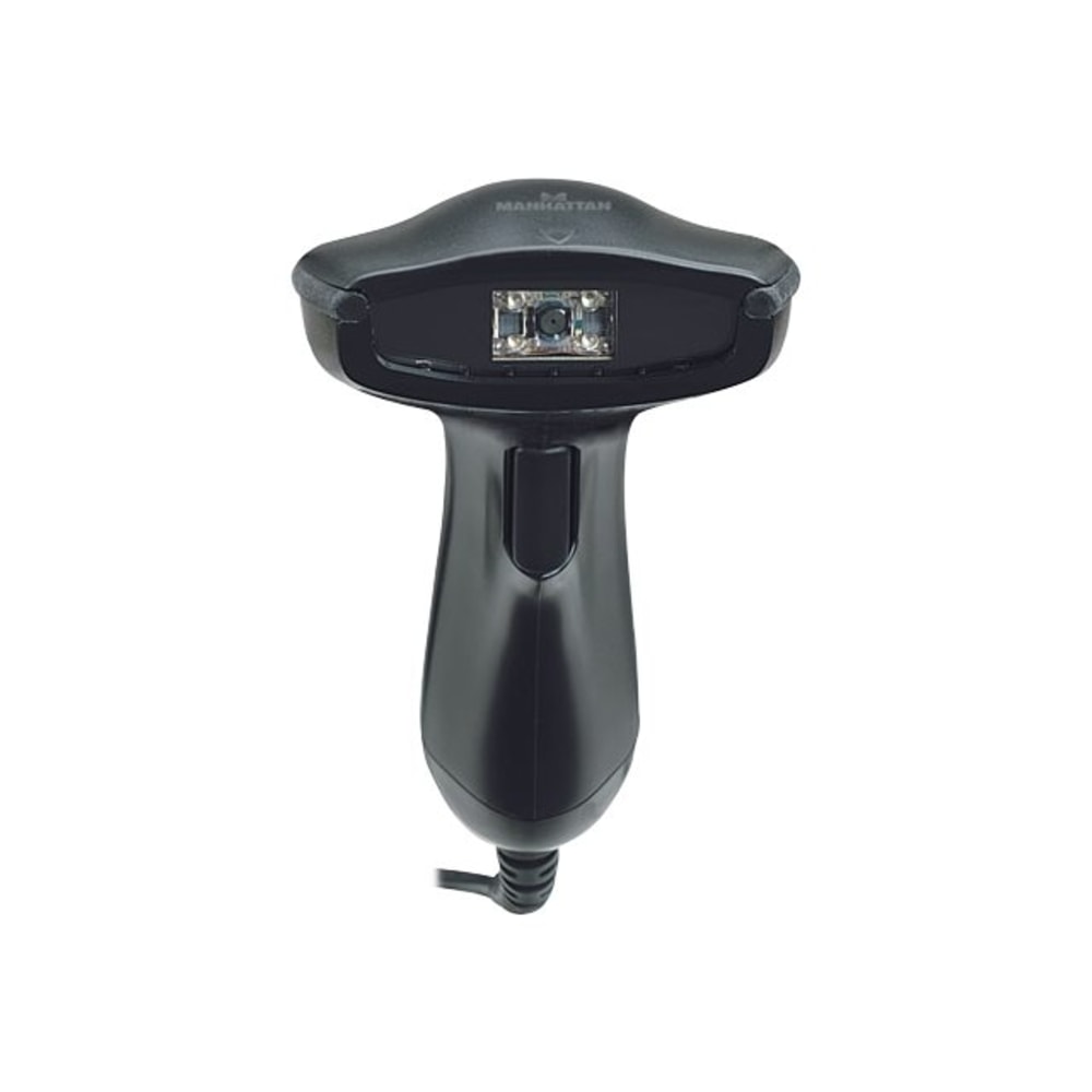 Manhattan 2D USB Barcode Scanner with 430mm Scan Depth - Features Keyboard Wedge Decoder with scans up to 200 scans per second