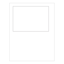 Load image into Gallery viewer, Office Depot Brand Integrated Labels, IL310, Rectangle, 6-3/4in x 4-3/4in, White, Pack Of 100 Labels