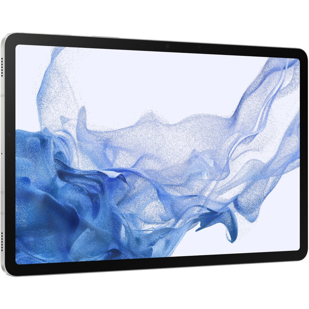 Samsung Galaxy Tab S8 Tablet - 11in WQXGA - Octa-core) - 8 GB RAM - 128 GB Storage - Android 12 - Silver - Qualcomm SM8450 Snapdragon 8 Gen 1 SoC - Upto 1 TB microSD, microSDXC, microSDHC Supported - 2560 x 1600 - 12 Megapixel Front Camera