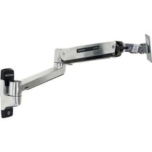 Load image into Gallery viewer, Ergotron Mounting Arm for Flat Panel Display, All-in-One Computer - Polished Aluminum - Height Adjustable - 46in Screen Support - 30 lb Load Capacity - 75 x 75, 100 x 100, 200 x 100, 200 x 200, 400 x 200, 400 x 300, 400 x 400 - VESA Mount Compatible