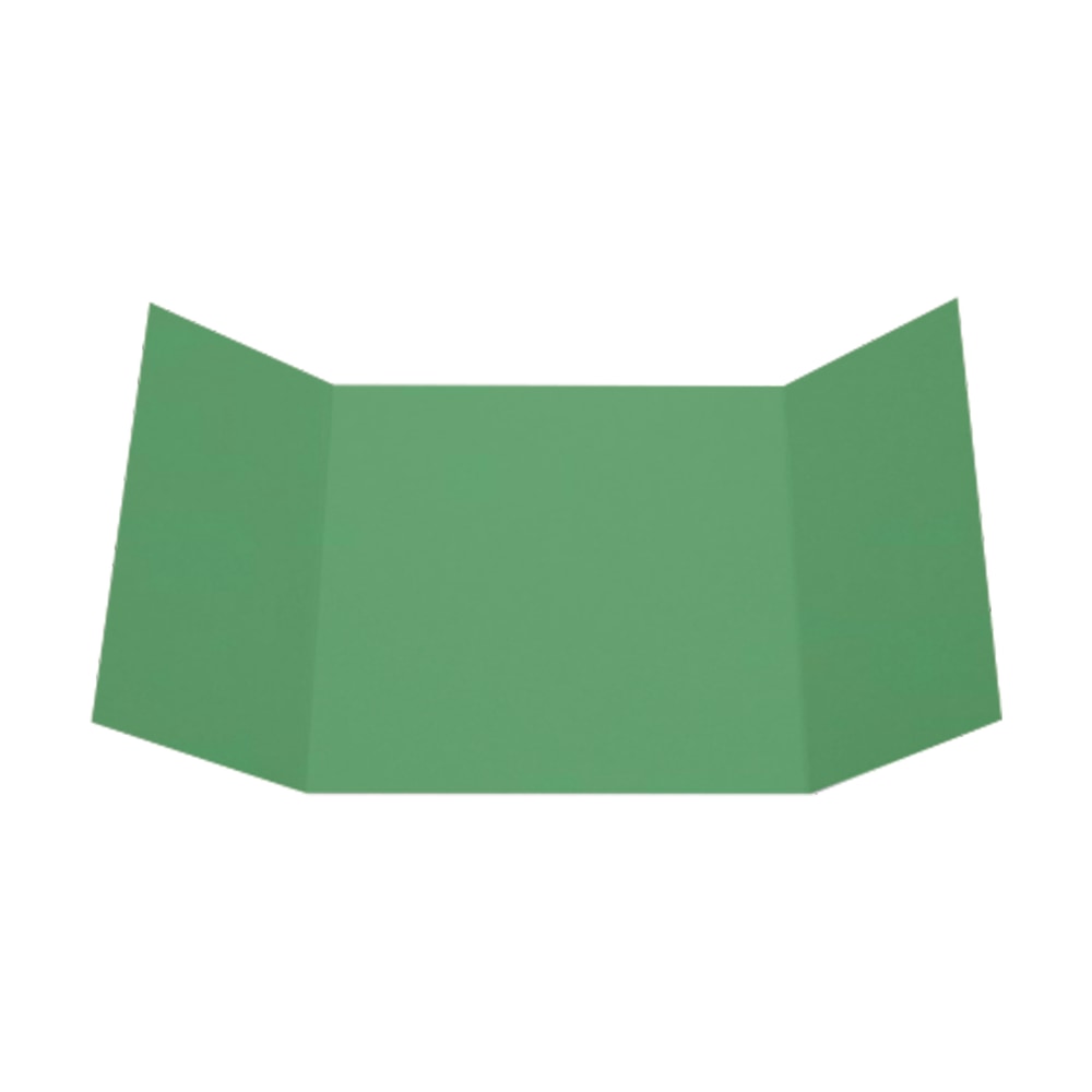 LUX Gatefold Invitation Envelopes, Adhesive Seal, Holiday Green, Pack Of 50