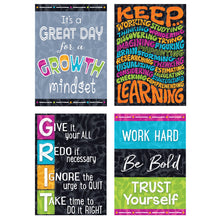 Load image into Gallery viewer, Trend ARGUS Posters, 13-5/16in x 19in, Mindset Messages, Pack Of 4 Posters