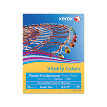 Load image into Gallery viewer, Xerox Vitality Colors Pastel Plus Color Multi-Use Printer &amp; Copy Paper, 1 Ream, Goldenrod, Letter (8.5in x 11in), 500 Sheets Per Ream, 24 Lb, 30% Recycled