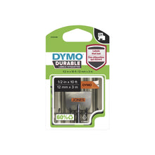 Load image into Gallery viewer, DYMO D1 - Self-adhesive - black on orange - Roll (0.47 in x 10 ft) 1 cassette(s) blister - label tape
