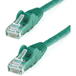 StarTech.com 12ft CAT6 Ethernet Cable - Green Snagless Gigabit CAT 6 Wire