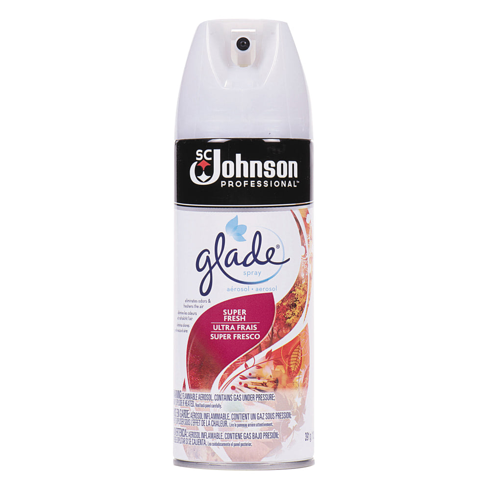 Glade Air Fresheners; Super Fresh Scent; 13.8 Oz; Pack Of 12 Air Fresheners