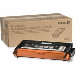 Xerox 6280 Black Toner Cartridge, 106R01391