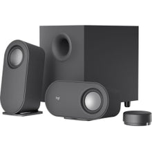 Load image into Gallery viewer, Logitech Z407 Bluetooth Speaker System - 40 W RMS - Black - Desktop - USB