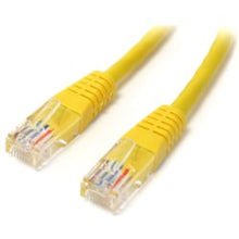 Load image into Gallery viewer, StarTech.com 10 ft Yellow Molded Cat5e UTP Patch Cable  - 10ft Cat5e Patch Cable - 10ft Cat 5e Patch Cable - 10ft Cat5e Patch Cord - 10ft Molded Patch Cable - 10ft RJ45 Patch Cable