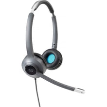 Load image into Gallery viewer, Cisco 522 Headset - Stereo - Mini-phone (3.5mm) - Wired - 90 Ohm - 50 Hz - 18 kHz - Over-the-head - Binaural - Supra-aural - Uni-directional, Electret, Condenser Microphone