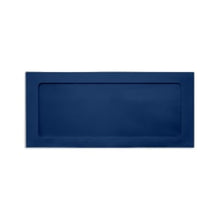 Load image into Gallery viewer, LUX #10 Envelopes, Full-Face Window, Gummed Seal, Navy, Pack Of 250