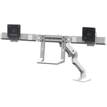 Load image into Gallery viewer, Ergotron Mounting Arm for Monitor, TV - White - Height Adjustable - 2 Display(s) Supported - 32in Screen Support - 17.50 lb Load Capacity - 100 x 100, 75 x 75