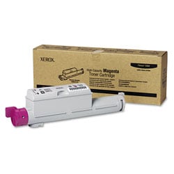 Xerox 6360 Magenta High Yield Toner Cartridge, 106R01215