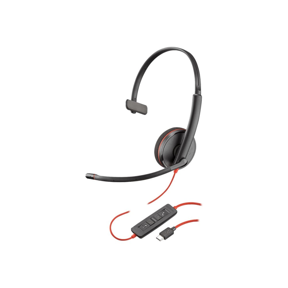 Poly Blackwire C3210 USB-C - 3200 Series - headset - on-ear - wired - USB-C