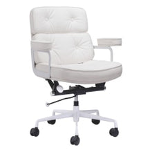 Load image into Gallery viewer, Zuo Modern Smiths Ergonomic High-Back Office Chair, White