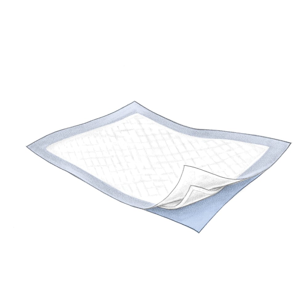 Covidien Tendersorb Underpads, 23in x 24in, (Bulk), Box Of 200