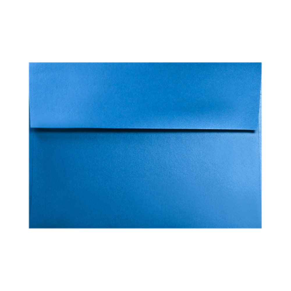 LUX Invitation Envelopes, A6, Gummed Seal, Boutique Blue, Pack Of 50