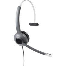 Load image into Gallery viewer, Cisco 521 Headset - Mono - Mini-phone (3.5mm) - Wired - 90 Ohm - 50 Hz - 18 kHz - Over-the-head - Monaural - Supra-aural - Uni-directional, Electret, Condenser Microphone