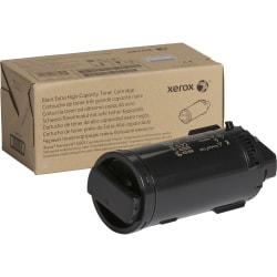 Xerox C605 Black Extra-High Yield Toner Cartridge, 106R03931