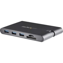 Load image into Gallery viewer, StarTech.com USB-C Multiport Adapter with HDMI and VGA - Mac / Windows - 3x USB 3.0 - SD/micro SD - PD - MacBook Pro USB C Adapter - USB C Hub - Add video output, three USB 3.0 ports, SD/micro SD card readers, and GbE port to your laptop