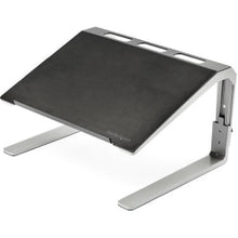 Load image into Gallery viewer, StarTech.com Adjustable Laptop Stand - Heavy Duty Steel &amp; Aluminum - 3 Height Settings - Tilted - Ergonomic Laptop Riser for Desk (LTSTND)