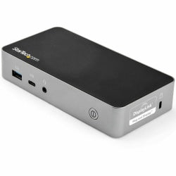 StarTech.com USB-C Dock - Dual Monitor 1080p HDMI Laptop Docking Station - 60W Power Delivery - 1x USB-C, 3x USB-A, GbE - Mac & Windows - Dual 1080p HDMI monitor docking station