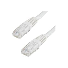 Load image into Gallery viewer, StarTech.com 2ft CAT6 Ethernet Cable - White Molded Gigabit CAT 6 Wire - 100W PoE RJ45 UTP 650MHz - Category 6 Network Patch Cord UL/TIA - 2ft White CAT6 up to 160ft - 650MHz - 100W PoE - 2 foot UL ETL verified