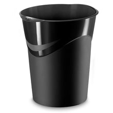 Load image into Gallery viewer, CEP CepPro Polypropylene Cone Waste Bin, 3.7 Gallons, Black