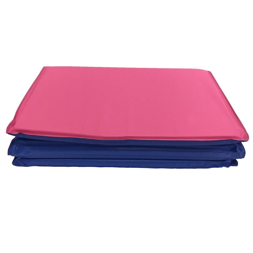 Peerless Plastics Toddler KinderMat, 46in x 21in, Blue/Pink