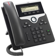 Load image into Gallery viewer, Cisco 7811 IP Phone - Corded - Wall Mountable - Charcoal - 1 x Total Line - VoIP - 2 x Network (RJ-45) - PoE Ports