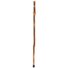 Load image into Gallery viewer, Brazos Walking Sticks Safari Leather Handle Exotic Wood Walking Stick, 55in