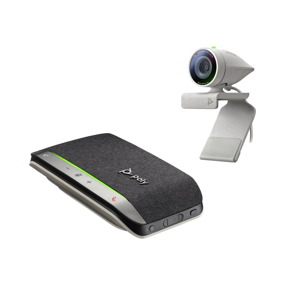 Poly Studio P5 - Web camera - color - 720p, 1080p - audio - USB 2.0 - with Poly Sync 20+ Speakerphone