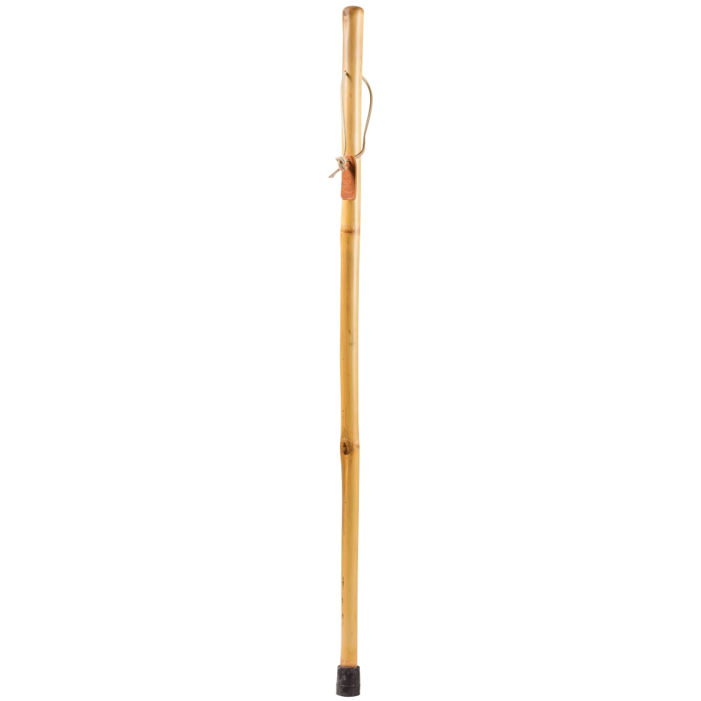 Brazos Walking Sticks Free Form Iron Bamboo Walking Stick, 58in, Natural