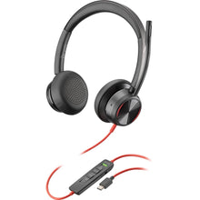 Load image into Gallery viewer, Poly Blackwire 8225 - Headset - on-ear - wired - active noise canceling - USB-C - Zoom Certified