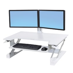 Ergotron WorkFit Dual Monitor Kit (white)