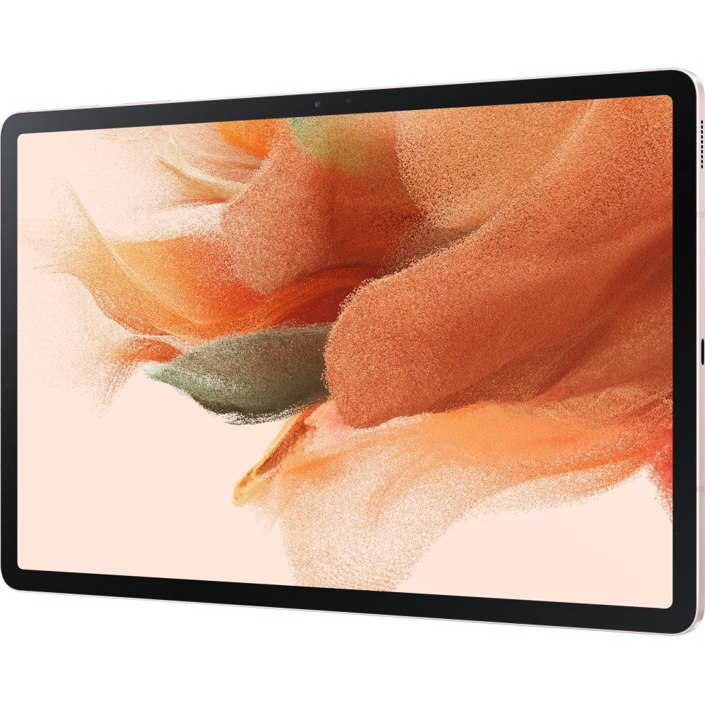 Samsung Galaxy Tab S7 FE SM-T733 Tablet - 12.4in WQXGA - Kryo 570 Dual-core (2 Core) 2.20 GHz + Kryo 570 Hexa-core (6 Core) 1.80 GHz - 4 GB RAM - 64 GB Storage - Android 11 - Mystic Pink - Qualcomm SM7225 Snapdragon 750G 5G SoC