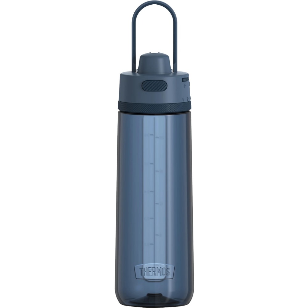 Thermos Guardian Hard Plastic Water Bottle 24Oz - 24 fl oz - Slate Blue, Blue, Lake Blue - Plastic, Tritan