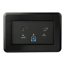 StarTech.com Conference Room Docking Station, Universal Laptop Dock, 4K HDMI, 60W Power Delivery, USB Hub, GbE, Audio