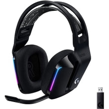 Load image into Gallery viewer, Logitech G733 Lightspeed Wireless RGB Gaming Headset - Stereo - Wireless - 65.6 ft - 5 Kilo Ohm - 20 Hz - 20 kHz - Over-the-head - Binaural - Circumaural - Cardioid, Uni-directional Microphone - Black