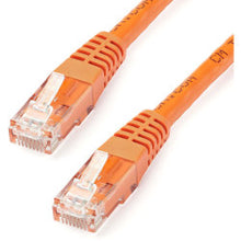 Load image into Gallery viewer, StarTech.com 20ft CAT6 Ethernet Cable - Orange Molded Gigabit CAT 6 Wire - 100W PoE RJ45 UTP 650MHz - Category 6 Network Patch Cord UL/TIA - 20ft Orange CAT6 up to 160ft - 650MHz - 100W PoE