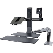 Load image into Gallery viewer, Ergotron Dual To LCD And Laptop Conversion Kit For WorkFit Workstation, Black, 97-617