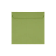 Load image into Gallery viewer, LUX Square Envelopes, 7 1/2in x 7 1/2in, Gummed SealAvocado Green, Pack Of 500