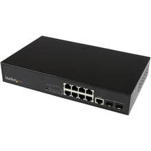 Load image into Gallery viewer, StarTech.com 10 Port L2 Managed Gigabit Ethernet Switch with 2 Open SFP Slots - Rack Mountable