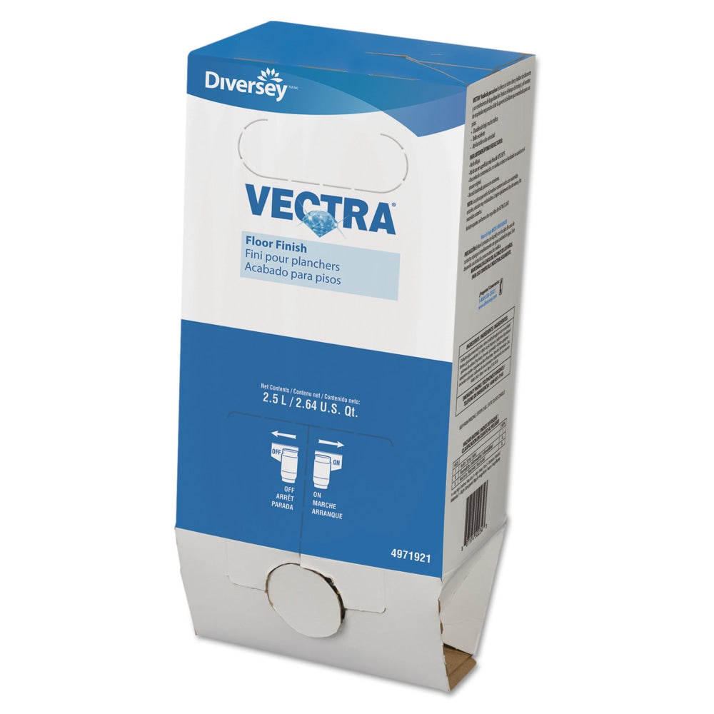 Diversey Vectra Floor Finish, 83.2 Oz Box, Case Of 6