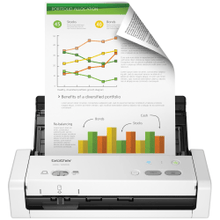 Load image into Gallery viewer, Brother ADS-1250W Wireless Portable Color Desktop Scanner